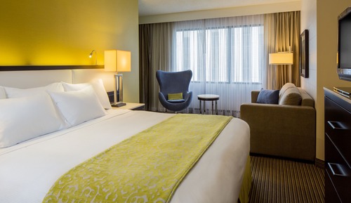 Suite, 1 King-Bett, barrierefrei (Roll In Shower)
