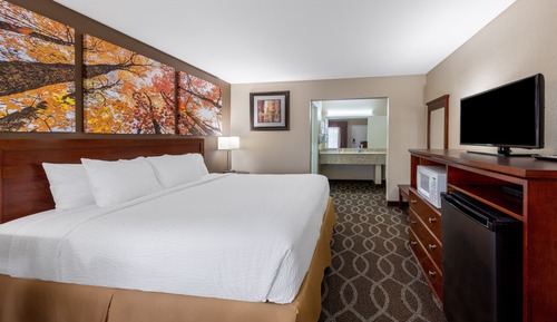 Zimmer, 1 King-Bett, Nichtraucher, Kühlschrank