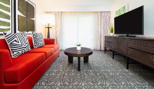 Suite, 2 Queen-Betten, Poolblick