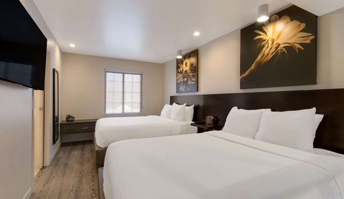 Suite, 2 Queen-Betten, Nichtraucher, Kühlschrank und Mikrowelle