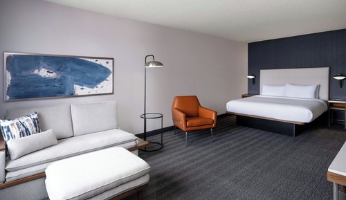 Zimmer, 1 King-Bett und Schlafsofa, Nichtraucher
