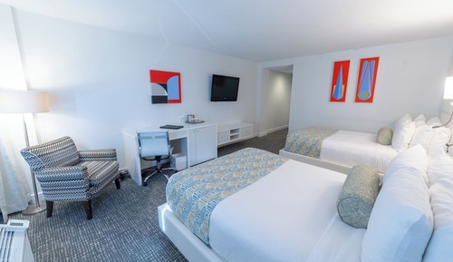 Deluxe-Doppelzimmer, 2 Doppelbetten