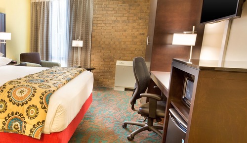 Deluxe-Zimmer, 1 King-Bett, barrierefrei, Kühlschrank und Mikrowelle (Tub)