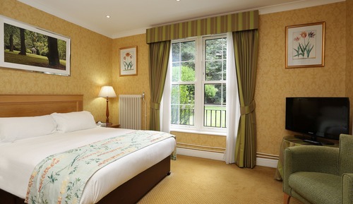 Comfort-Doppelzimmer, zum Garten hin