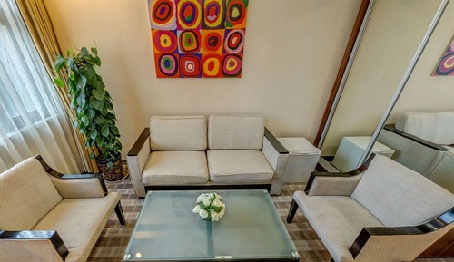 Suite, 1 Queen-Bett, Raucher (Additional Living Area)