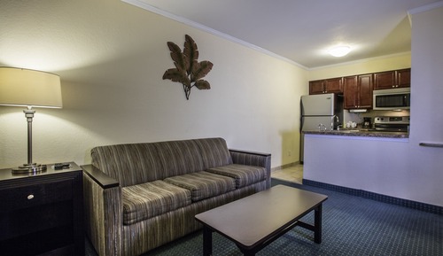 Suite, 1 Queen-Bett und Schlafsofa (One Bedroom Suite Bay/Pool View)