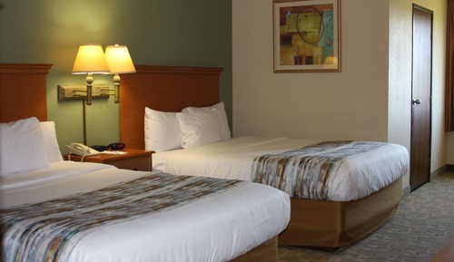 Zimmer, 2 Queen-Betten, barrierefrei