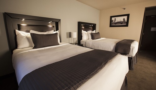 Zimmer, 2 Doppelbetten, barrierefrei, Nichtraucher