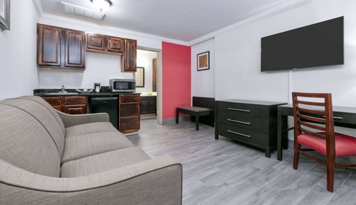 Suite, 1 Queen-Bett, Nichtraucher, Poolseite (Interior)