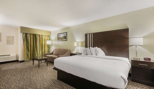 Standardzimmer, 1 King-Bett, Kamin, Seeseite (with Sofabed)