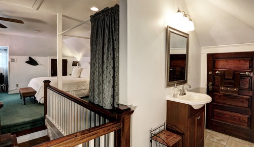 Deluxe-Suite, Kamin