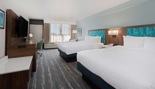 Zimmer, 2 Queen-Betten, barrierefrei, Meerblick (BathTub, 6th Floor)