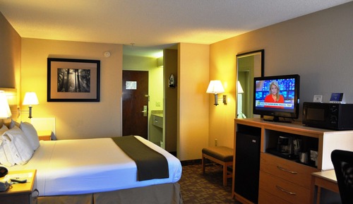 Standardzimmer, 1 King-Bett, Nichtraucher, Kühlschrank und Mikrowelle