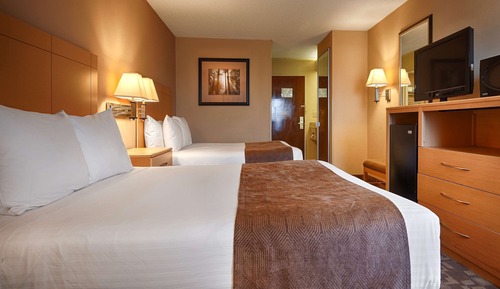 Standardzimmer, 2 Queen-Betten, Nichtraucher, Kühlschrank und Mikrowelle