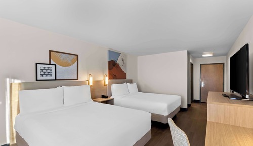 Zimmer, 2 Queen-Betten