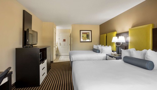 Standardzimmer, 2 Queen-Betten, Nichtraucher, Kühlschrank und Mikrowelle (Pet Friendly)