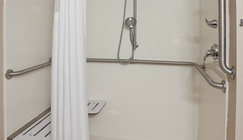 Suite, 1 King-Bett, barrierefrei (Mobility Transfer Shower)