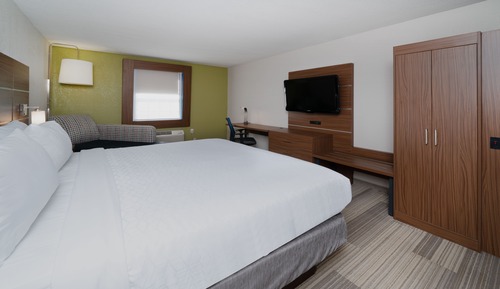 Standardzimmer, 1 King-Bett, rollstuhlgeeignete Dusche (Roll-In Shower)