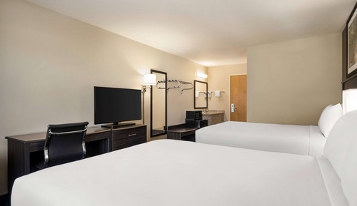 Deluxe-Zimmer, 2 Queen-Betten, barrierefrei, Nichtraucher (Mobility, Roll-In Shower)