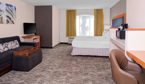 Suite, 1 King-Bett und Schlafsofa (Mobility/Hearing Accessible, Tub)
