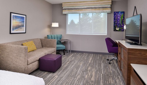 Zimmer, 1 King-Bett und Schlafsofa