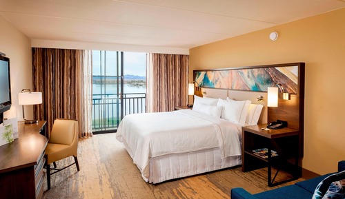 Zimmer, 1 King-Bett, Seeblick