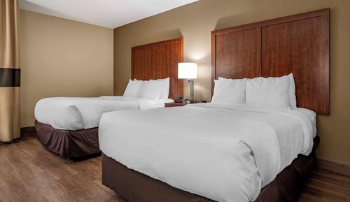 Zimmer, 2 Doppelbetten, barrierefrei, Nichtraucher