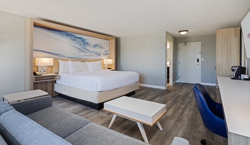 Standardzimmer, 1 King-Bett und Schlafsofa, Balkon