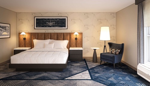 Zimmer, 1 King-Bett