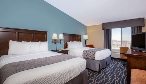 Zimmer, 2 Queen-Betten, Nichtraucher (Effciency)