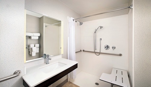 Standardzimmer, 1 King-Bett, barrierefrei (Roll-In Shower)