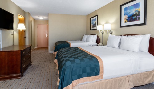 Zimmer, 2 Doppelbetten, Nichtraucher