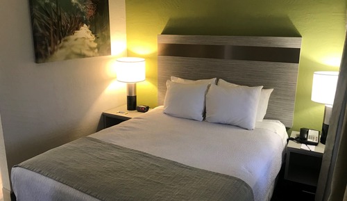 Suite, 1 Queen-Bett, Nichtraucher, Kühlschrank und Mikrowelle (Living Room)