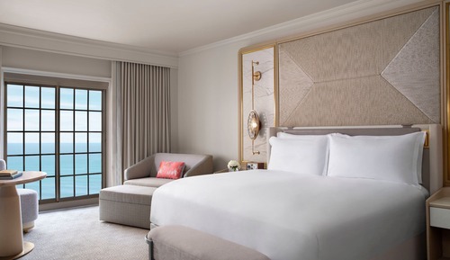 Zimmer, 1 King-Bett, Balkon, Meerblick (Mobility Accessible, Roll-in Shower)