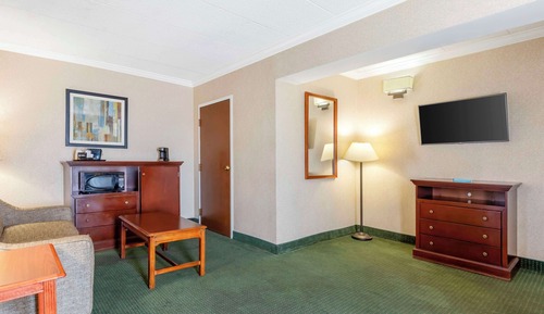 Suite, 1 King-Bett, Nichtraucher, Kühlschrank und Mikrowelle (Penthouse;Oversized Room;with Sofabed)