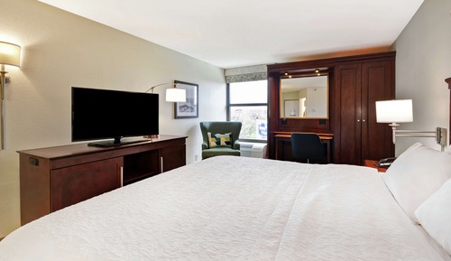 Zimmer, 1 King-Bett, Nichtraucher, Kühlschrank und Mikrowelle