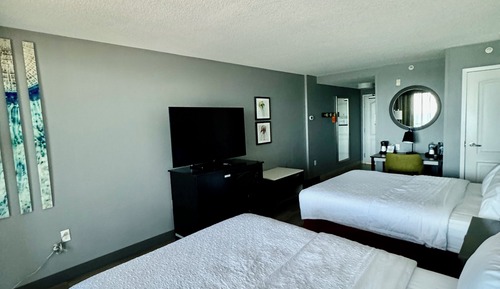 Studio, 2 Queen-Betten, Balkon, Stadtblick