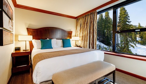 Deluxe-Suite, Kamin, Talblick