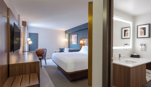 Standardzimmer, 1 King-Bett und Schlafsofa