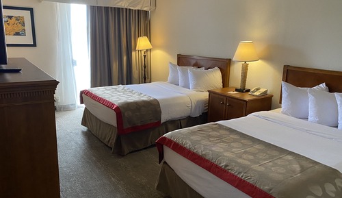 Zimmer, 2 Doppelbetten, Nichtraucher