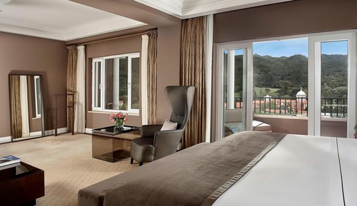 Presidential-Suite, 1 Schlafzimmer, Nichtraucher, Blick auf die Anlage