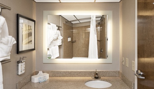 Standardzimmer, 1 King-Bett und Schlafsofa, Kühlschrank