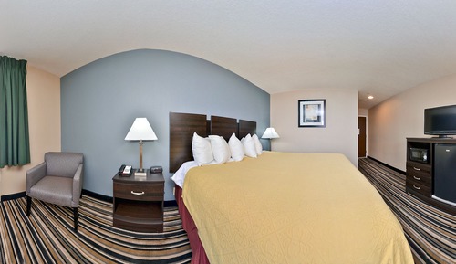 Zimmer, 1 King-Bett, barrierefrei, Nichtraucher (Mobility, Roll-In Shower)