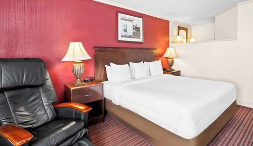 Standardzimmer, 1 King-Bett, Nichtraucher, Kühlschrank und Mikrowelle