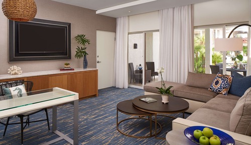 Suite, 1 King-Bett (Garden Villa)