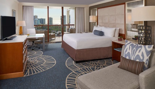 Zimmer, 1 King-Bett (Coastal View)