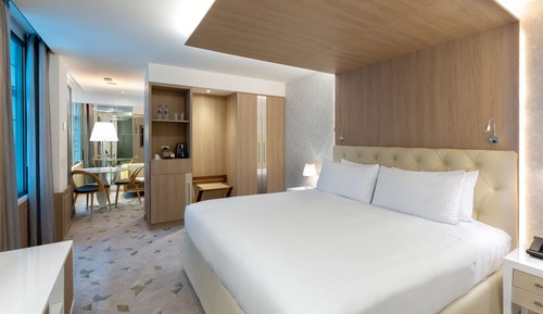 Junior-Doppel- oder -Zweibettzimmer, 1 King-Bett