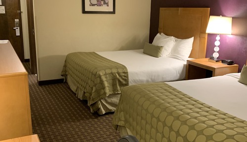 Zimmer, 2 Queen-Betten, Nichtraucher, Poolseite