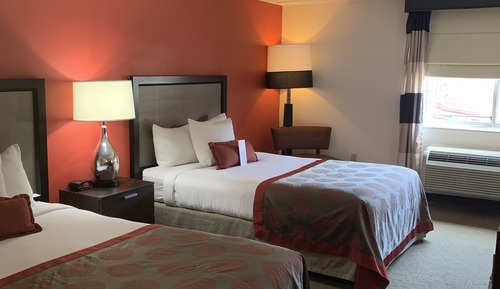 Zimmer, 2 Doppelbetten, Nichtraucher