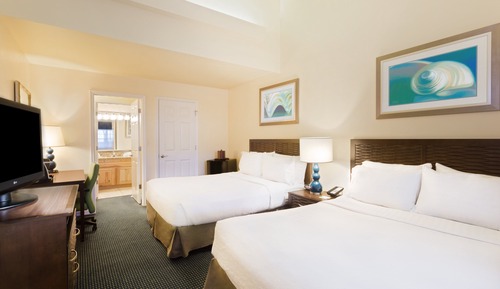 Standardzimmer, 2 Queen-Betten, Blick auf den Innenhof